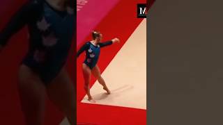 World women gymnasts 😱🔥floor exercise best 💥sports gymnasticshorts [upl. by Notniv]