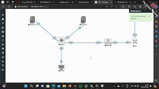 Ajout des routeur switch parefeu et machines windows sur Eveng [upl. by Rossy]