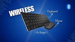 Wireless keyboard mouse combo  Under 3k  UNBOXING  RAPOO 9000M  BANGLADESH [upl. by Sirtimed]