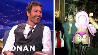 Eric McCormacks SuperSexy 50th Birthday Bash  CONAN on TBS [upl. by Tonina]