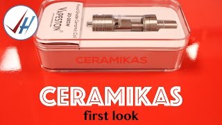 FIRST LOOK Ceramikas by Vapeston PURE CERAMIC COILS [upl. by Letniuq]