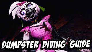 Dumpster Diving Mission Guide decommission Chica  FNAF Security Breach Walkthrough Part 10 [upl. by Maressa217]