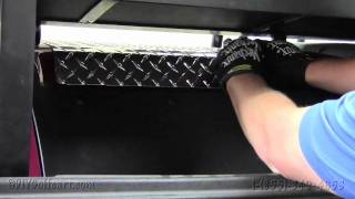 Club Car DS Diamond Plate Access Panel Cover  How to Install Video  Golf Cart Accessories [upl. by Defant]