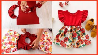 ✅ Coser y vender 🧡 2 formas de usar vestidos PARA NIÑA [upl. by Miah814]