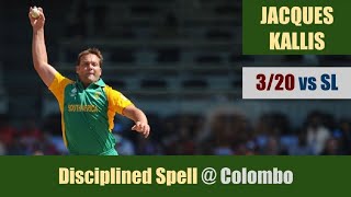 JACQUES KALLIS  320  Colombo  2nd ODI  SOUTH AFRICA tour of SRI LANKA 2004 [upl. by Valoniah688]