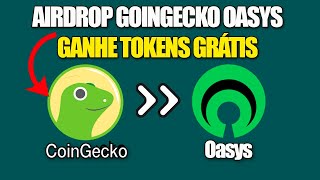 AIRDROP COINGECKO  OASYS NOVO APRENDA E GANHE DA COINGECKO Learn amp Earn about Oasys [upl. by Sammer741]