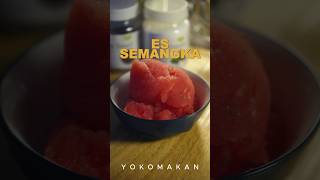 Semangka sorbet asmrcooking essemangka esserut sorbet [upl. by Tingey]