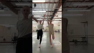 BALLERINAS ATTEMPT TREND ballerinatrendchallengedancerstrongfailballettrendingathlete [upl. by Joselyn670]