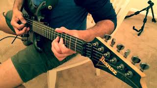 Mone Pore vibe Guitar Solo Playthrough  Shuddho Fuad Sadi [upl. by Kuehnel567]