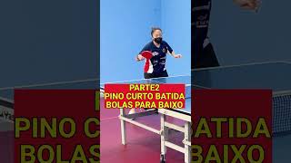 PINO CURTO NO BACK PARTE 1  TÊNIS DE MESA  PING PONG [upl. by Lochner]