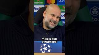 THIS IS OUR STANDARDS We are going to STRUGGLE and its REALLY FINE  Pep Guardiola [upl. by Ardnuhsed402]