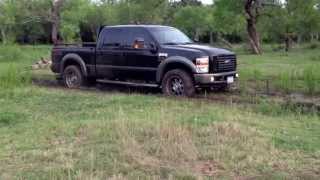 64l f250 mudding at the ranch [upl. by Dee]