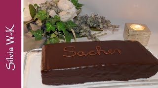 Sachertorte  Schokoladentorte  vereinfachte Herstellung  meisterhafter Geschmack [upl. by Rossen]