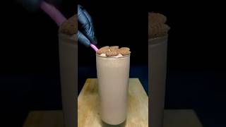 Chocos Fills with Icecream Milkshake ASMR shorts viral youtubeshorts food cooking recipe [upl. by Emorej]