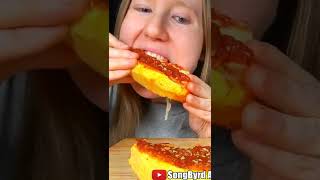 ASMR DEEP DISH PIZZA RACE MUKBANG No Talking EATING SOUNDS 🍕 shorts [upl. by Golub]