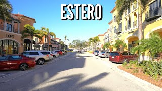 Estero Florida Driving Through [upl. by Enitsyrhc426]