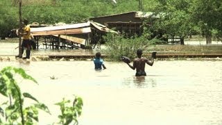 Dozens killed 150000 displaced in Mozambique floods [upl. by Jaunita]