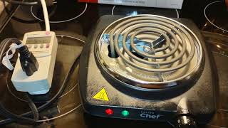 Master Chef SingleBurner Cooktop hotplate [upl. by Roth546]