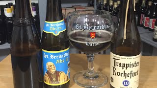 St Bernardus vs Westy 12 vs Rochefort 10 748 [upl. by Tilla286]