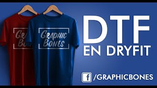 DTF EN PLAYERAS DRYFIT [upl. by Aroel]