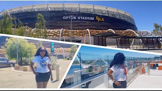 Optus Stadium Tour  Perth  best stadium in Australia 2022 World’s most beautiful Stadium 2019 [upl. by Larina]