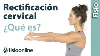 Rectificación cervical o envaramiento de la curvatura cervical  Qué es causas e importancia [upl. by Yenwat]