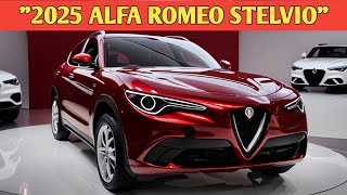 2025 Alfa Romeo Stelvio The Epitome of Italian Elegance and Performance [upl. by Elag]