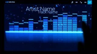 Audio Glow  Music Visualizer for Android [upl. by Quarta]