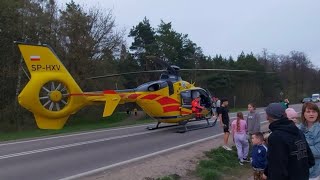 Lotnicze Pogotowie Ratunkowe Akcja 🚁🚒 Augustów [upl. by Bern39]