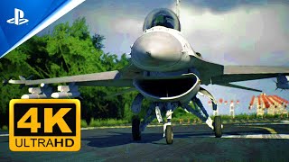 Ace Combat 7 PS5 Gameplay Captured on PS5 [upl. by Enyrhtac]