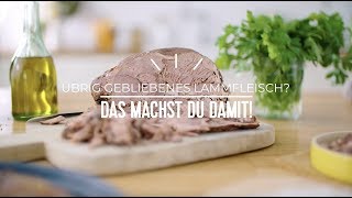 Rezepte für Reste Lammfleisch  HelloFresh [upl. by Karlise]