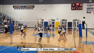 2023 Varsity Timnath vs Platte Valley [upl. by Christalle]