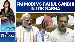 India Uproar in Parliament Over Rahul Gandhis quotHinduquot Remarks  Vantage with Palki Sharma [upl. by Anoirb]