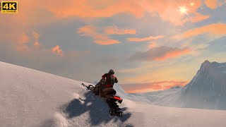 The Best Snowmobile Game ❄️ Snow Moto Racing Freedom ❄️ Complete Overview PC4K [upl. by Sivia]