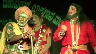 Yakshagana Tulu  Banatha bangar  1  Panja Guddappa suvarna as Kandara [upl. by Niarb]