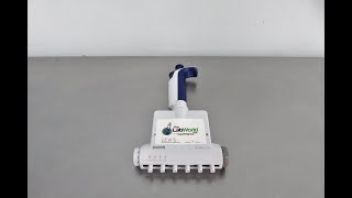 Rainin Multichannel Pipette with Adjustable Spacer Video ID 22103 [upl. by Rillis]