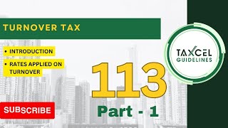 Turnover Tax Section 113  Minimum Tax  Introduction and Explanation  Part 1 [upl. by Amil]