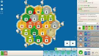 Top Ranked Catan Player  What to Discard [upl. by Letsirk]