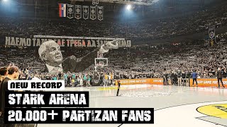 Partizan  Real Madrid  20000 Partizan Fans in Stark Arena  EuroLeague 020523 [upl. by Ck]