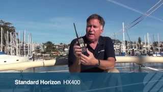 Standard Horizon HX400 VHF Radio [upl. by Nivart653]