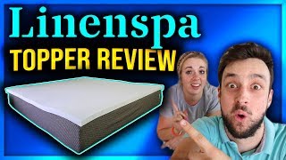 Linenspa 2 Inch Mattress Topper Review  MATTRESS TOPPERS COMPARED [upl. by Nollid820]