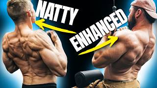 Natty Vs Enhanced Back Workout What’s the Difference [upl. by Yrgoerg]