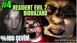 RESIDENT EVIL 7 Biohazard TÜRKÇE DUBLAJ• SHOTGUN  POMPALI  \u00100 ÇEVİRİ 4  4K [upl. by Atela]