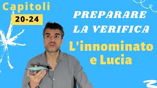 Promessi Sposi Innominato e Lucia Confronto Voto Conversione Verifica Capitoli 2024 [upl. by Lednem986]