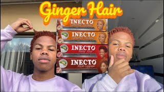 How I dye my hair Ginger at home NO BLEACH [upl. by Ecar]