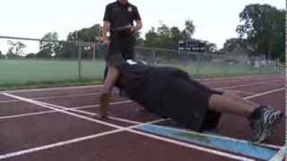 College Park GA Police Agility Test [upl. by Giacamo]