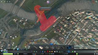 CitiesSkylines  Canberra Earthquake [upl. by Reahard]