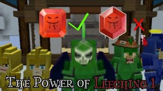 Is leeching 1 better at leeching 3 blockmangobedwars [upl. by Donaugh]