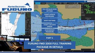 Furuno FMD 3300 ECDIS Complete Learning Package Part 1 Detail Explanation  Thetraveloholicsailor [upl. by Camel]