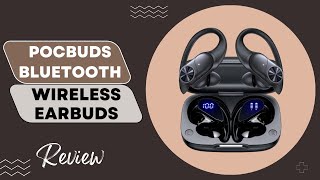 PocBuds Bluetooth Headphones Wireless Earbuds Review [upl. by Eirrok63]